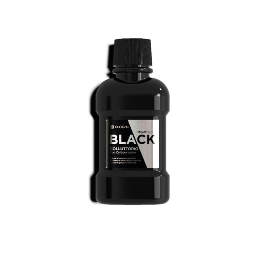 Bain de bouche Black au charbon actif - 80 ML