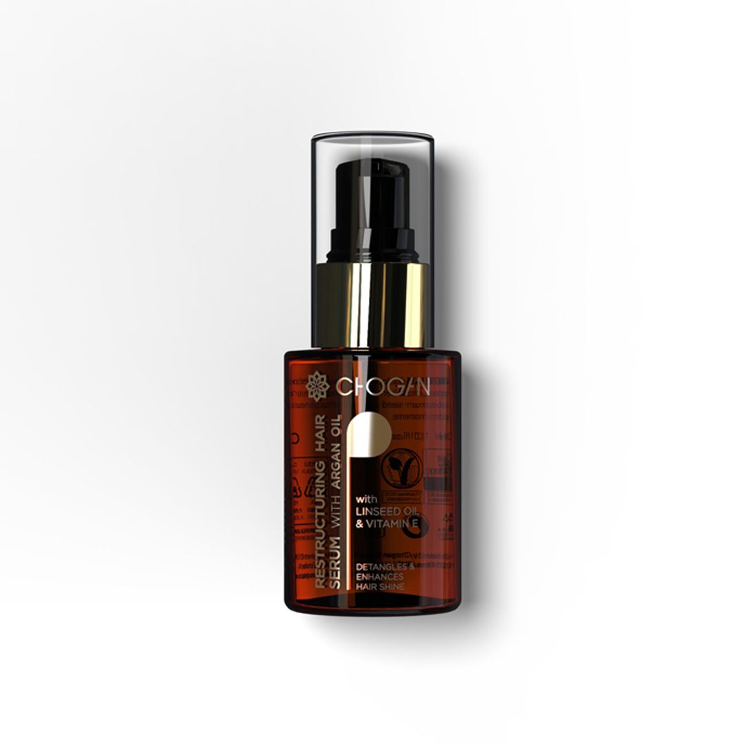 RESTRUCTURING HAIR SERUM WITH ARGAN OIL - 30 ml CAP25