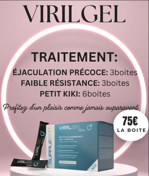 VIRILGEL – Complément alimentaire en gel aux propriétés toniques et stimulantes - 300 ml