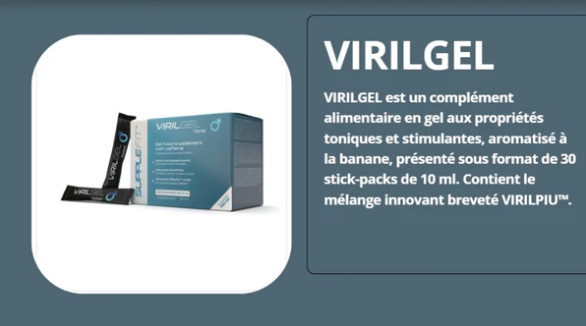 VIRILGEL – Food supplement in gel form with tonic and stimulating properties - 300 ml