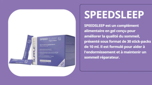 SPEEDSLEEP - Complément alimentaire en gel à base de Mélatonine - 300 ml