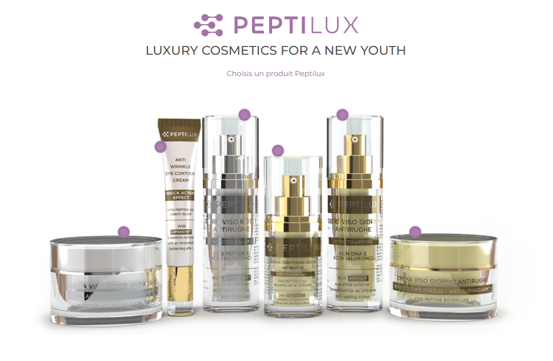 EternaSkin Range – For eternally youthful looking skin. No. LUX001, LUX002, LUX003, LUX004, LUX005, LUX006