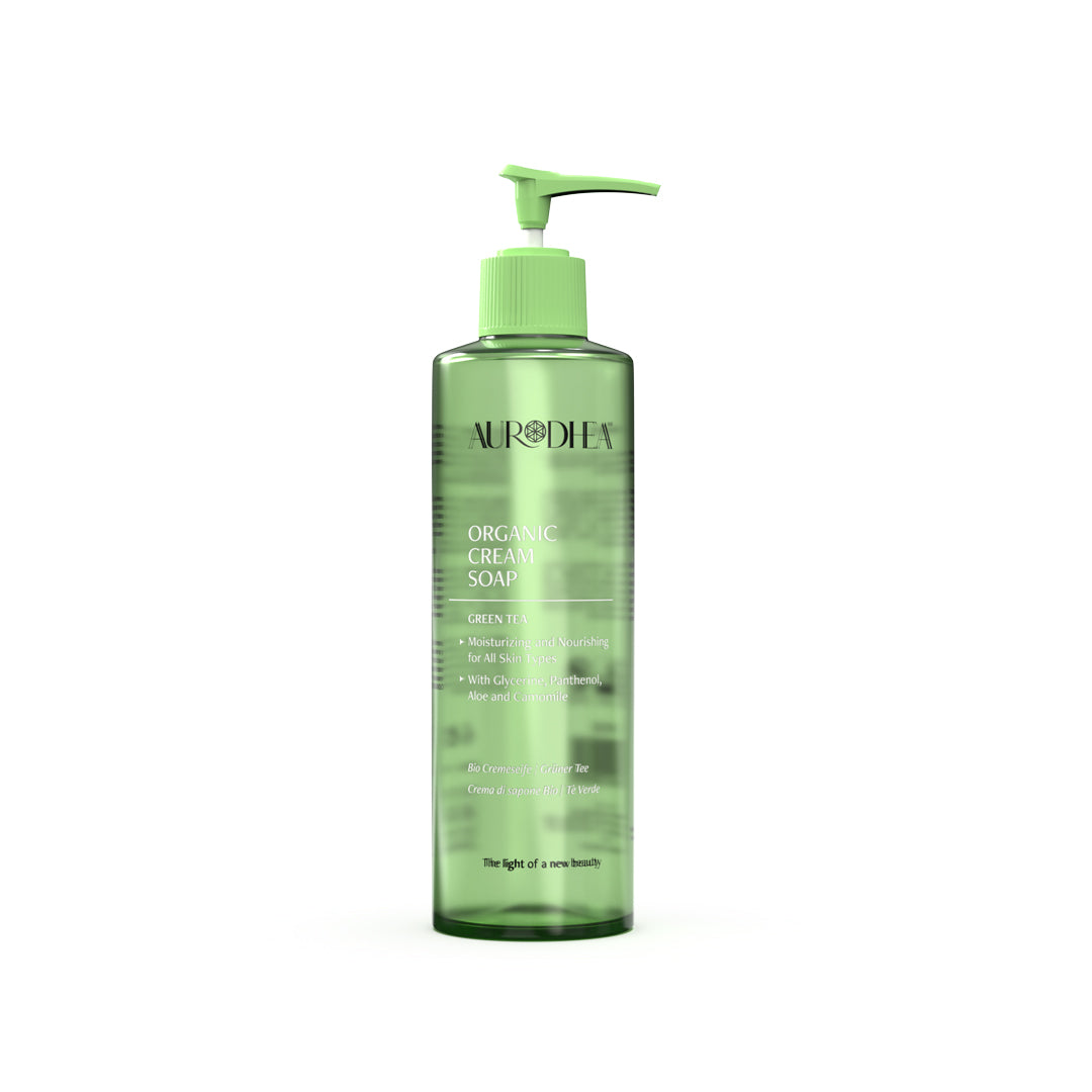 Crème de savon au Thé vert - 260 ml N° SP02B